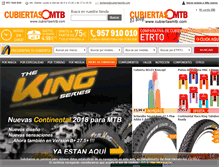 Tablet Screenshot of cubiertasmtb.com